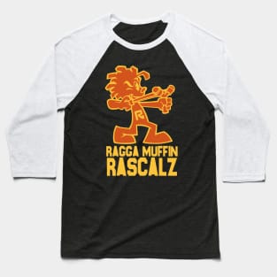 RaggaMuffinRascalz fire Baseball T-Shirt